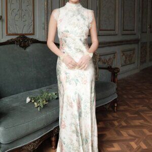 Maison Armory Maxi Dress - The Light Memories Slip in Rosie Beaux - 1X